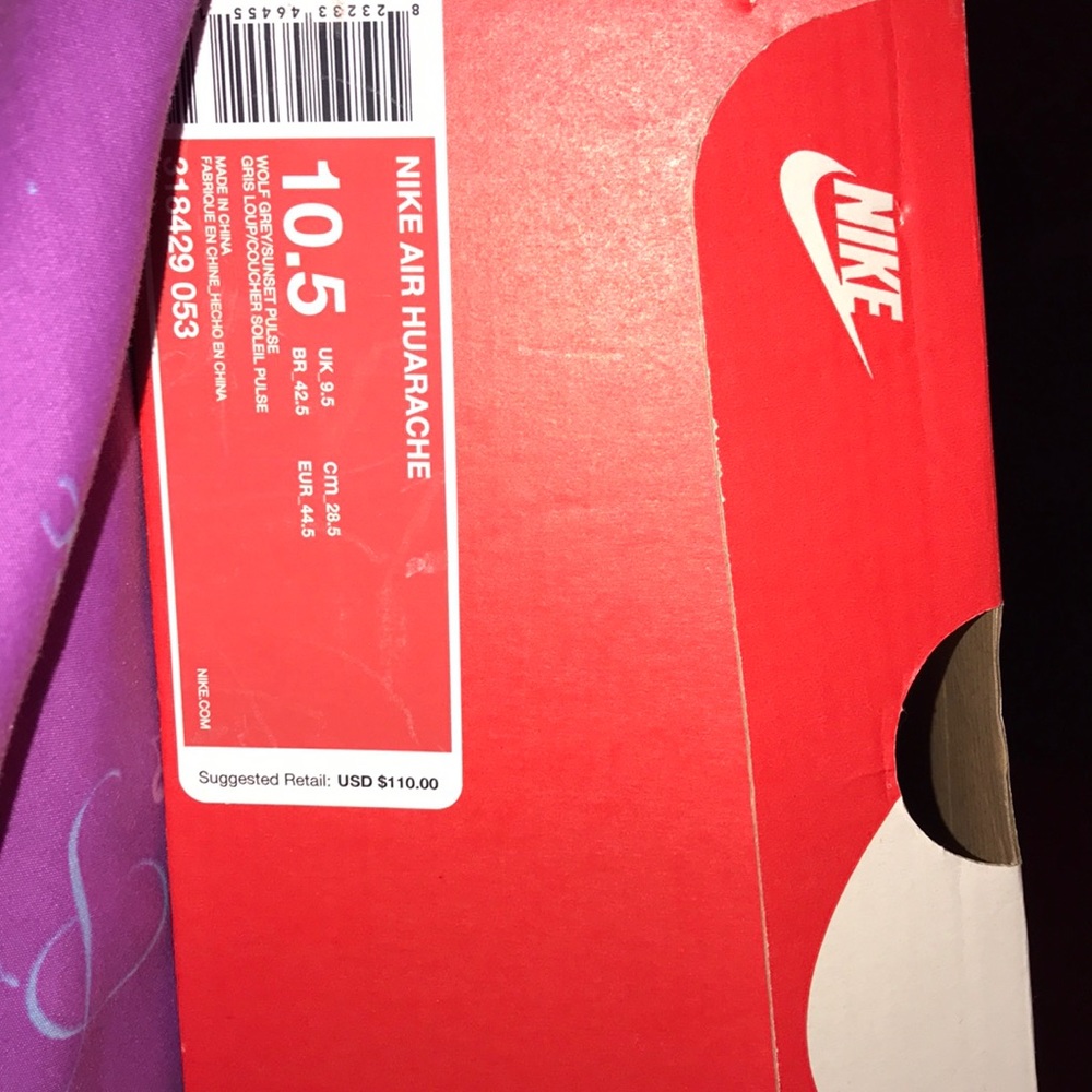 nike air huarache womens!!! used 2 times!!!!